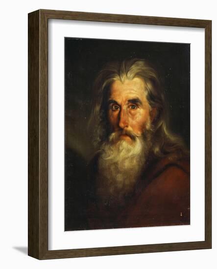 Head of an Old Man-Carlos Juliao-Framed Giclee Print