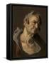 Head of an Old Man-Abraham Bloemaert-Framed Stretched Canvas