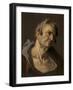 Head of an Old Man-Abraham Bloemaert-Framed Giclee Print