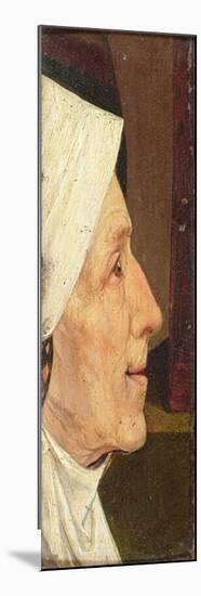 Head of an Old Woman-Hieronymus Bosch-Mounted Giclee Print