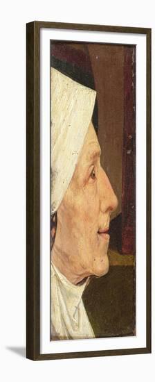 Head of an Old Woman-Hieronymus Bosch-Framed Premium Giclee Print
