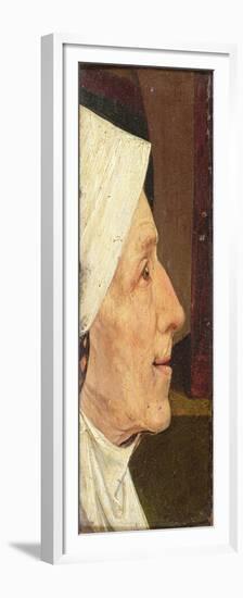 Head of an Old Woman-Hieronymus Bosch-Framed Premium Giclee Print