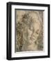 Head of Angel-Andrea del Verrocchio-Framed Giclee Print