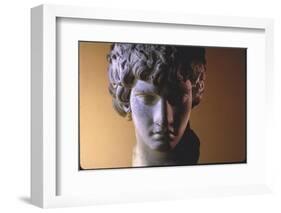 Head of Antinous, Favorite of Emperor Hadrian-Gjon Mili-Framed Photographic Print