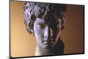 Head of Antinous, Favorite of Emperor Hadrian-Gjon Mili-Mounted Photographic Print