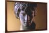 Head of Antinous, Favorite of Emperor Hadrian-Gjon Mili-Framed Photographic Print