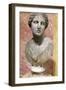 Head of Aphrodite, Goddess of Beauty and Love, 2nd Century-Praxiteles Praxiteles-Framed Photographic Print