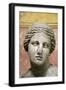 Head of Aphrodite, Goddess of Beauty and Love, 2nd Century-Praxiteles Praxiteles-Framed Photographic Print