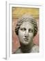 Head of Aphrodite, Goddess of Beauty and Love, 2nd Century-Praxiteles Praxiteles-Framed Photographic Print