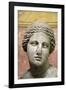 Head of Aphrodite, Goddess of Beauty and Love, 2nd Century-Praxiteles Praxiteles-Framed Photographic Print