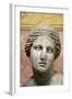 Head of Aphrodite, Goddess of Beauty and Love, 2nd Century-Praxiteles Praxiteles-Framed Photographic Print