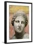 Head of Aphrodite, Goddess of Beauty and Love, 2nd Century-Praxiteles Praxiteles-Framed Photographic Print