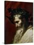 Head of Bacchus, Ca. 1635-Jusepe de Ribera-Stretched Canvas