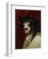 Head of Bacchus, Ca. 1635-Jusepe de Ribera-Framed Giclee Print