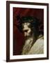 Head of Bacchus, Ca. 1635-Jusepe de Ribera-Framed Giclee Print