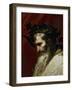 Head of Bacchus, Ca. 1635-Jusepe de Ribera-Framed Giclee Print