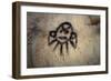 Head of Barn Owl, Taino Cave Painting, Jose Maria Cave-null-Framed Giclee Print