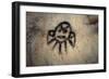 Head of Barn Owl, Taino Cave Painting, Jose Maria Cave-null-Framed Giclee Print