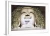 Head of Buddha in Cave 194-null-Framed Giclee Print