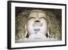 Head of Buddha in Cave 194-null-Framed Giclee Print