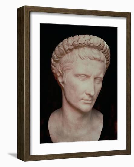 Head of Caesar Augustus-null-Framed Giclee Print