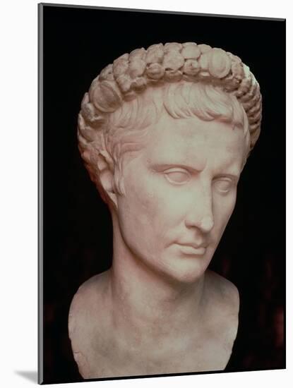 Head of Caesar Augustus-null-Mounted Giclee Print