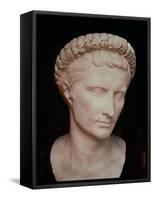 Head of Caesar Augustus-null-Framed Stretched Canvas