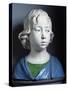 Head of Child-Andrea Della Robbia-Stretched Canvas