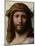 Head of Christ, 1525-1528-Correggio-Mounted Giclee Print