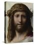 Head of Christ, C.1530-Correggio-Stretched Canvas