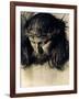 Head of Christ, circa 1890-Franz von Stuck-Framed Giclee Print