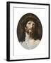 Head of Christ Crowned with Thorns, 1622-1623-Guido Reni-Framed Giclee Print