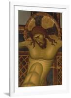 Head of Christ, Detail of 13th Century Crucifix-Giunta Pisano-Framed Giclee Print