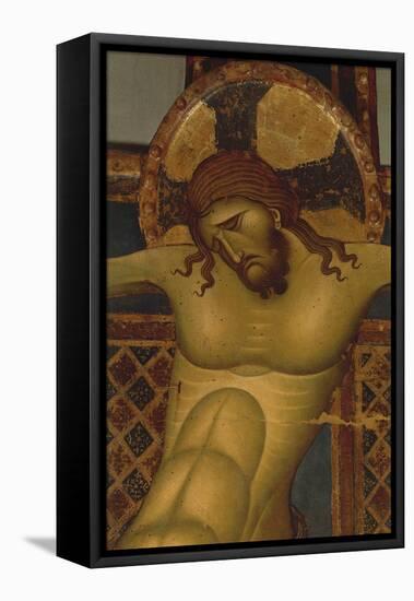 Head of Christ, Detail of 13th Century Crucifix-Giunta Pisano-Framed Stretched Canvas