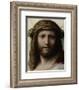 Head of Christ-Correggio (Antonio Allegri)-Framed Art Print