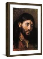 Head of Christ-null-Framed Art Print