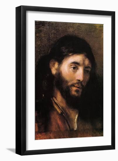 Head of Christ-null-Framed Art Print