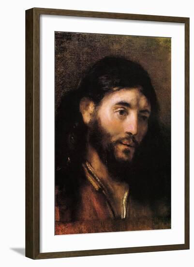 Head of Christ-null-Framed Art Print