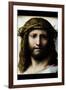 Head of Christ-Antonio Allegri Da Correggio-Framed Art Print