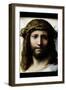 Head of Christ-Antonio Allegri Da Correggio-Framed Art Print