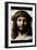 Head of Christ-Antonio Allegri Da Correggio-Framed Art Print