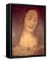 Head of Christ-Leonardo da Vinci-Framed Stretched Canvas