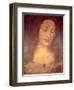 Head of Christ-Leonardo da Vinci-Framed Giclee Print