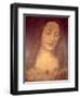 Head of Christ-Leonardo da Vinci-Framed Giclee Print