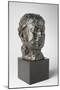 Head of Crying Girl, Modeled 1885-90, Cast by Alexis Rudier (1874-1952), 1925 (Bronze)-Auguste Rodin-Mounted Giclee Print