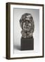 Head of Crying Girl, Modeled 1885-90, Cast by Alexis Rudier (1874-1952), 1925 (Bronze)-Auguste Rodin-Framed Giclee Print