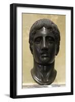 Head of Doryphoros, Early 1st Century-Polykleitos Polykleitos-Framed Photographic Print