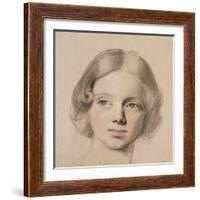 Head of Emma Sandys-Anthony Frederick Augustus Sandys-Framed Giclee Print