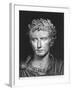 Head of Emperor Augustus Crowned with an Oak Wreath-null-Framed Giclee Print