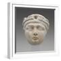 Head of Emperor Honorius as a Child, Late 4Th Century AD (Marble)-Roman-Framed Giclee Print